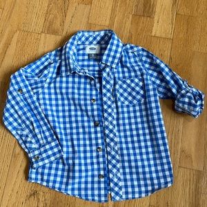 Boys button down shirt, size 5T